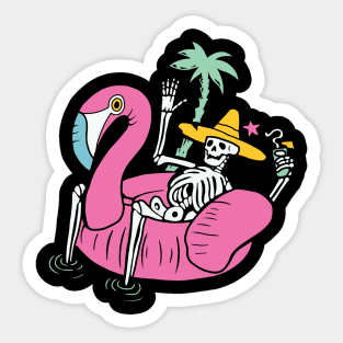 Ain't No Party Like A Skeleton Party... Sticker